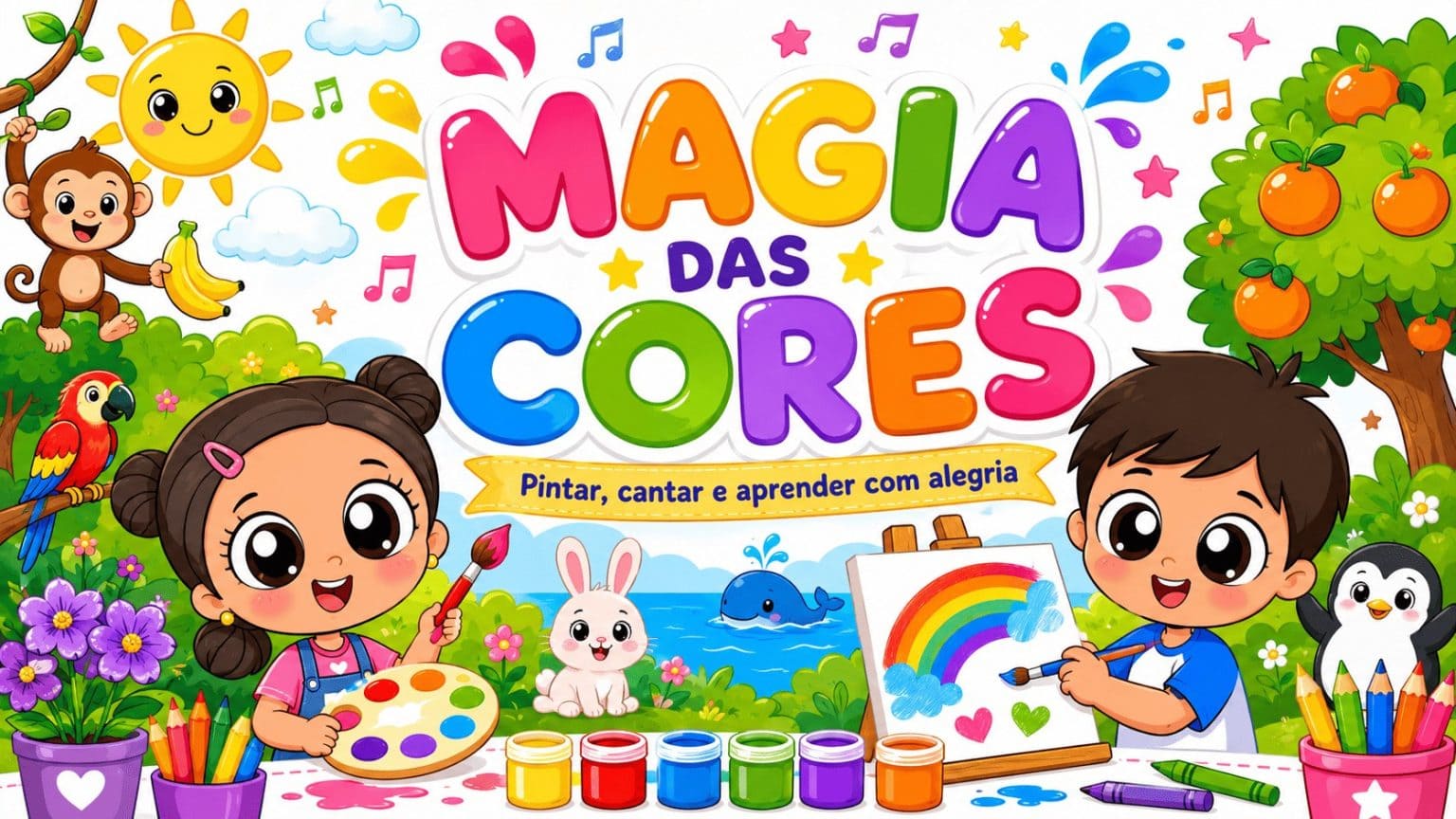 ATIVIDADES MAGIA DAS CORES