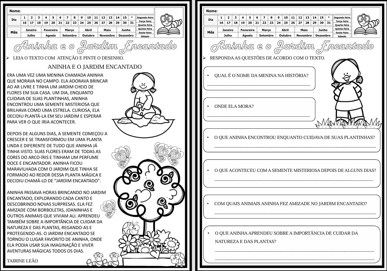 Aninha e o Jardim Encantado 1