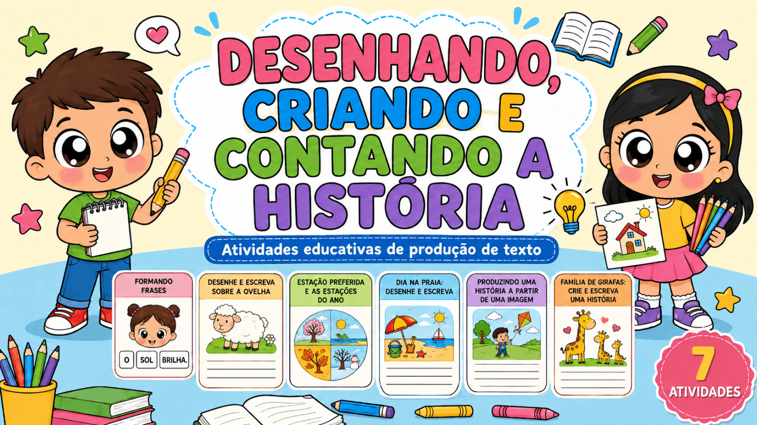 DESENHANDO CRIANDO CONTANDO
