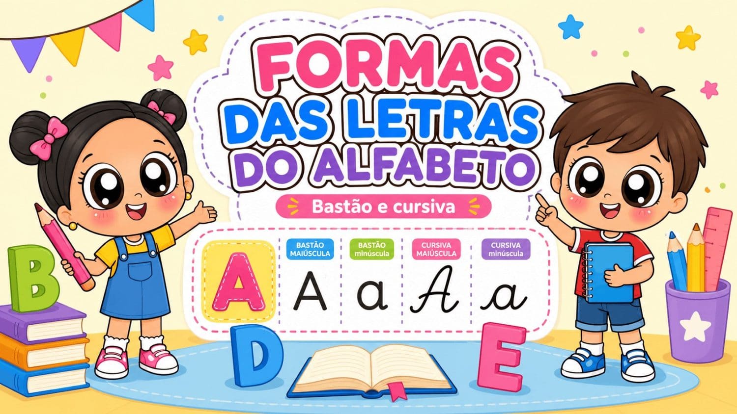 Quatro Formas do Alfabeto Para 1° Ano formas do alfabeto 1