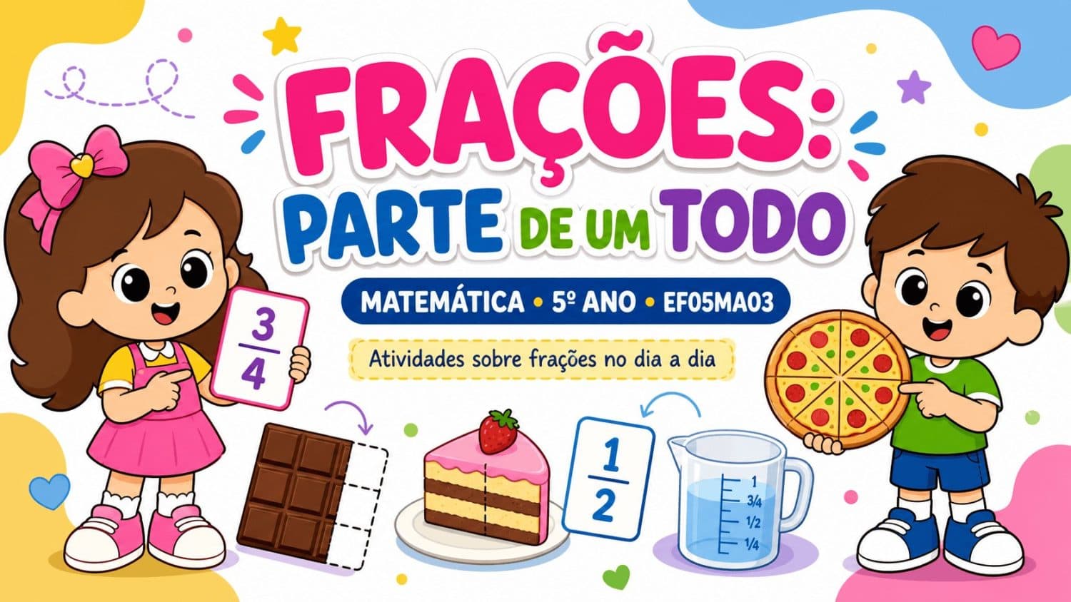 Atividades de Frações 5° ano