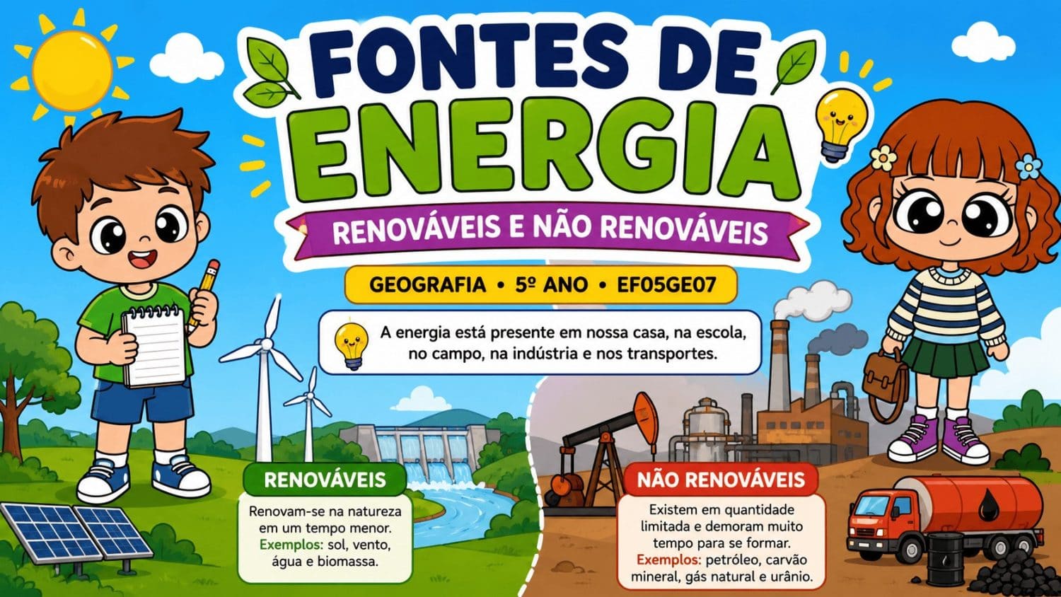 Atividades de Geografia 5º Ano: Fontes de Energia ChatGPT Image 6 de mai. de 2026 09 28 43