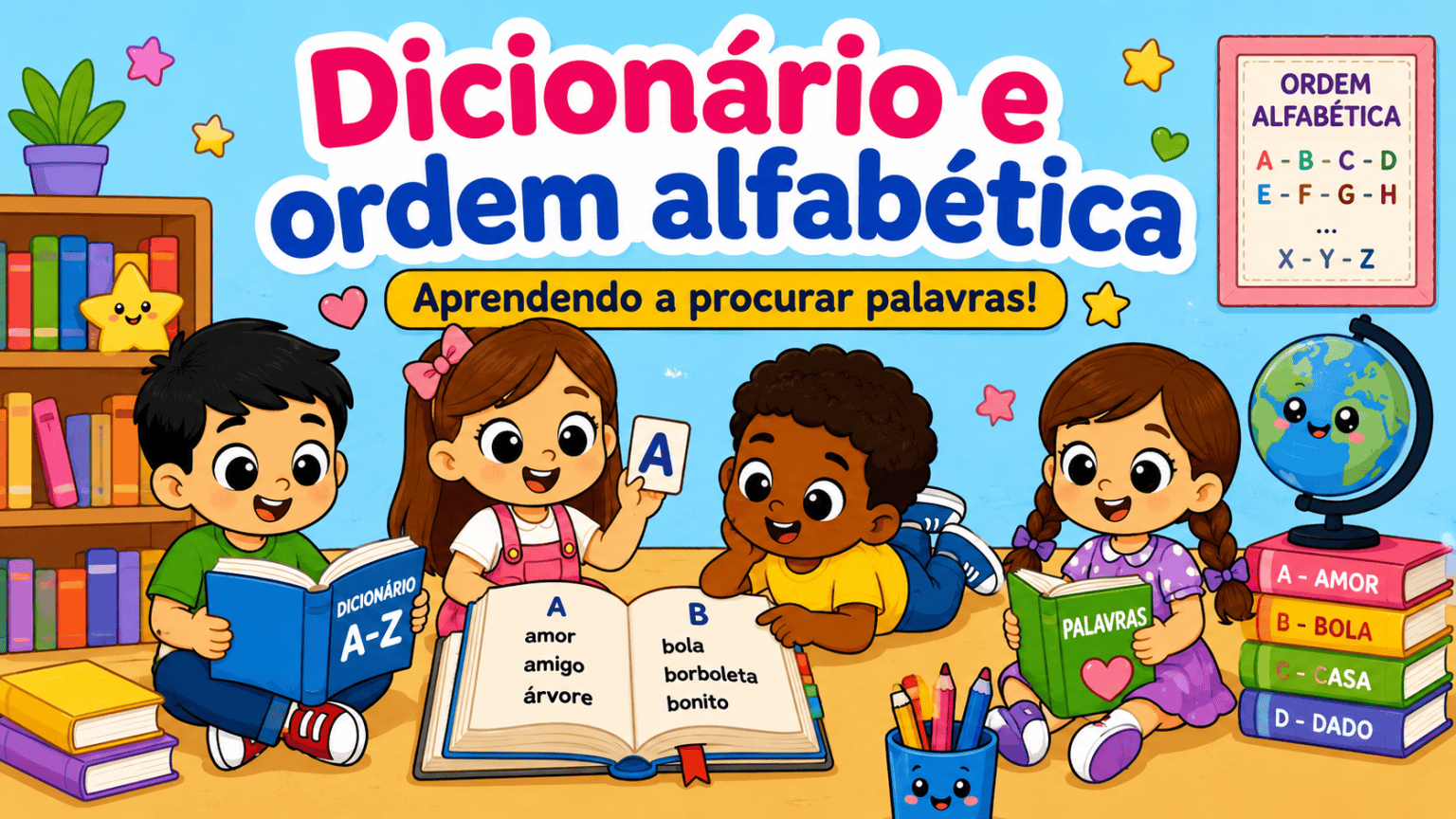 Como utilizar o Dicionário – Atividades para 3° Ano Dicionario