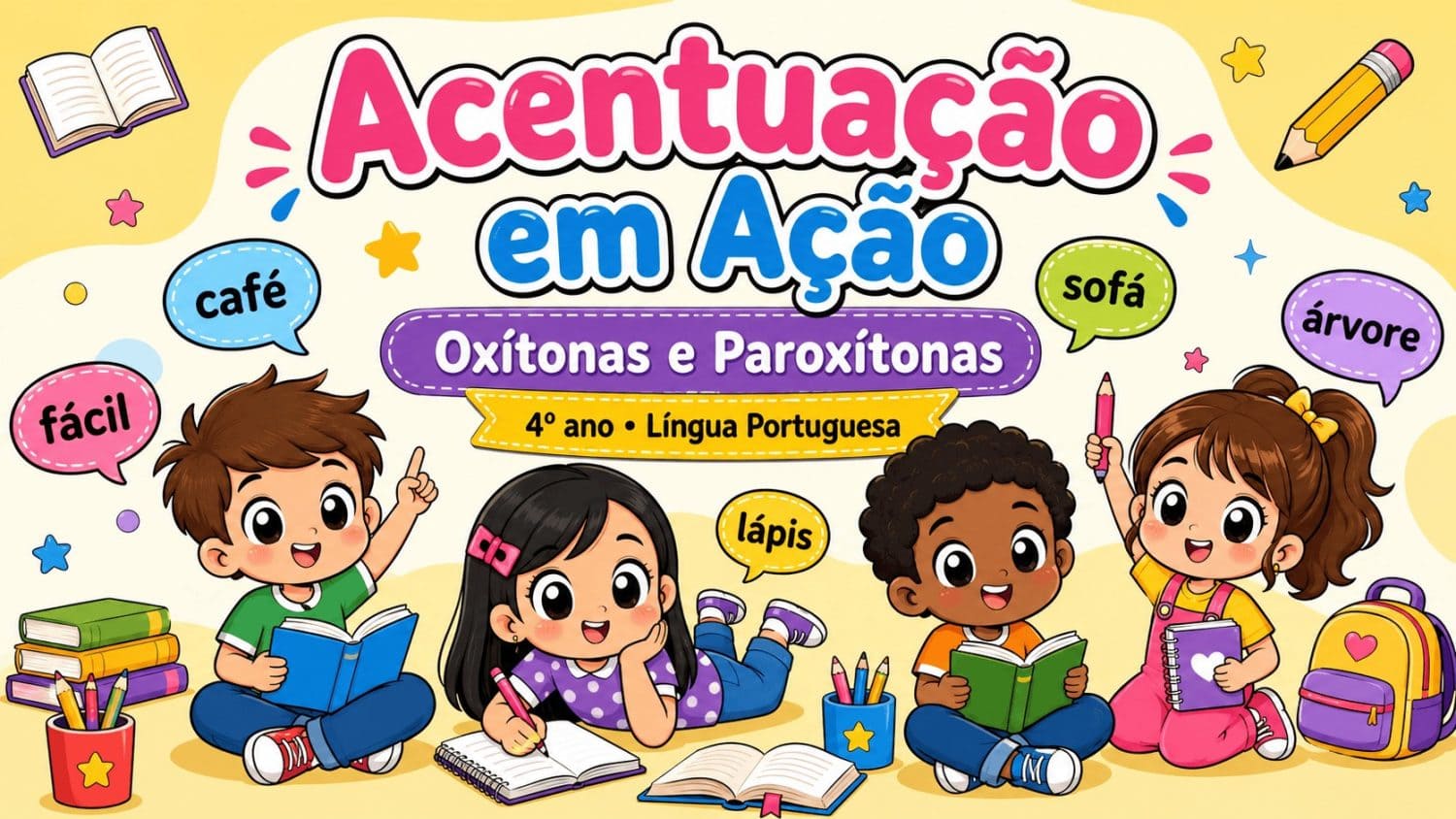Oxitonas e paroxitonas capa
