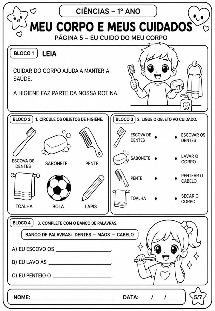 Partes do Corpo humano 5
