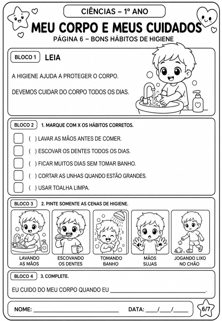 Partes do Corpo humano 6