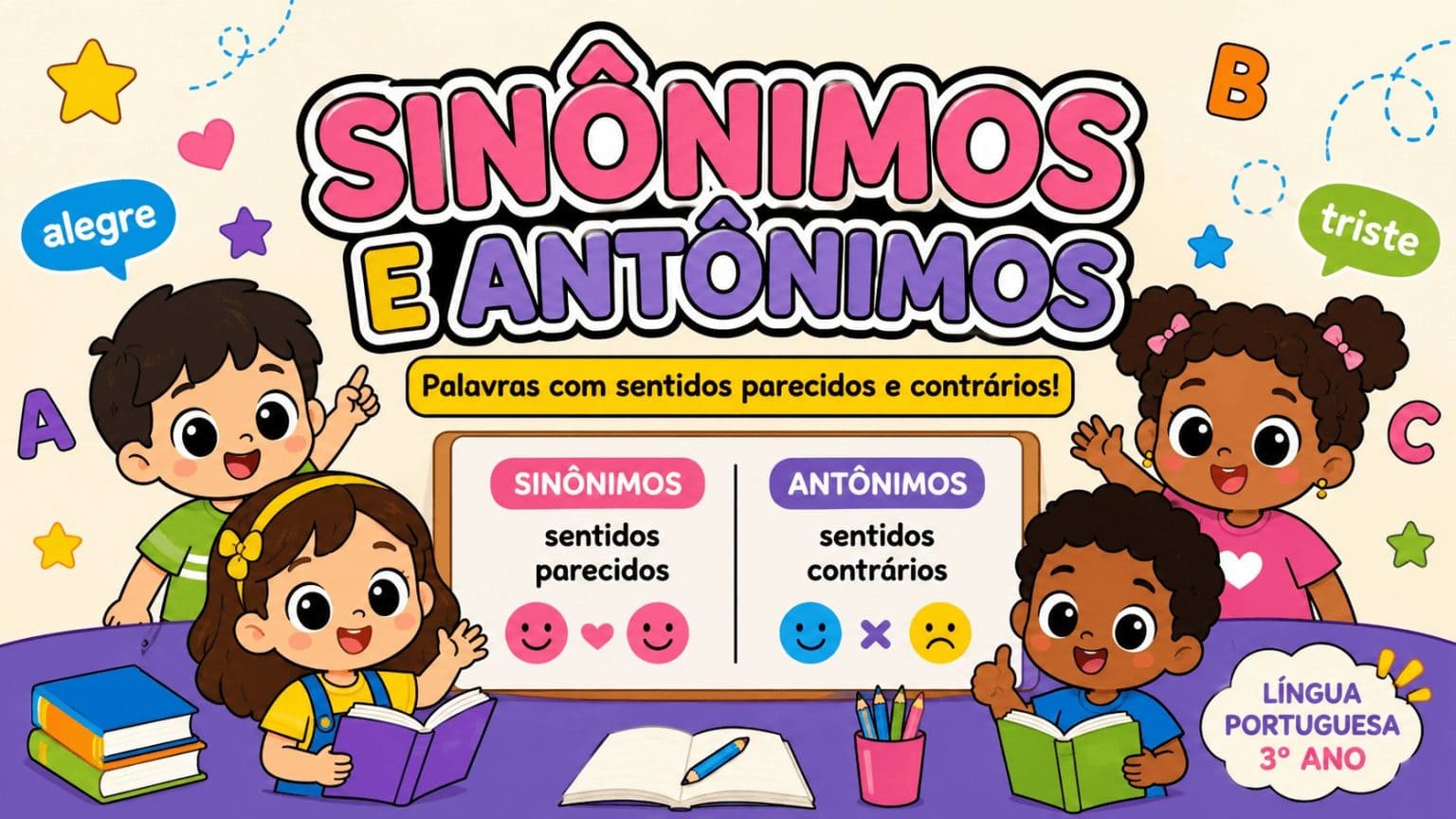 Sinonimos e antonimos