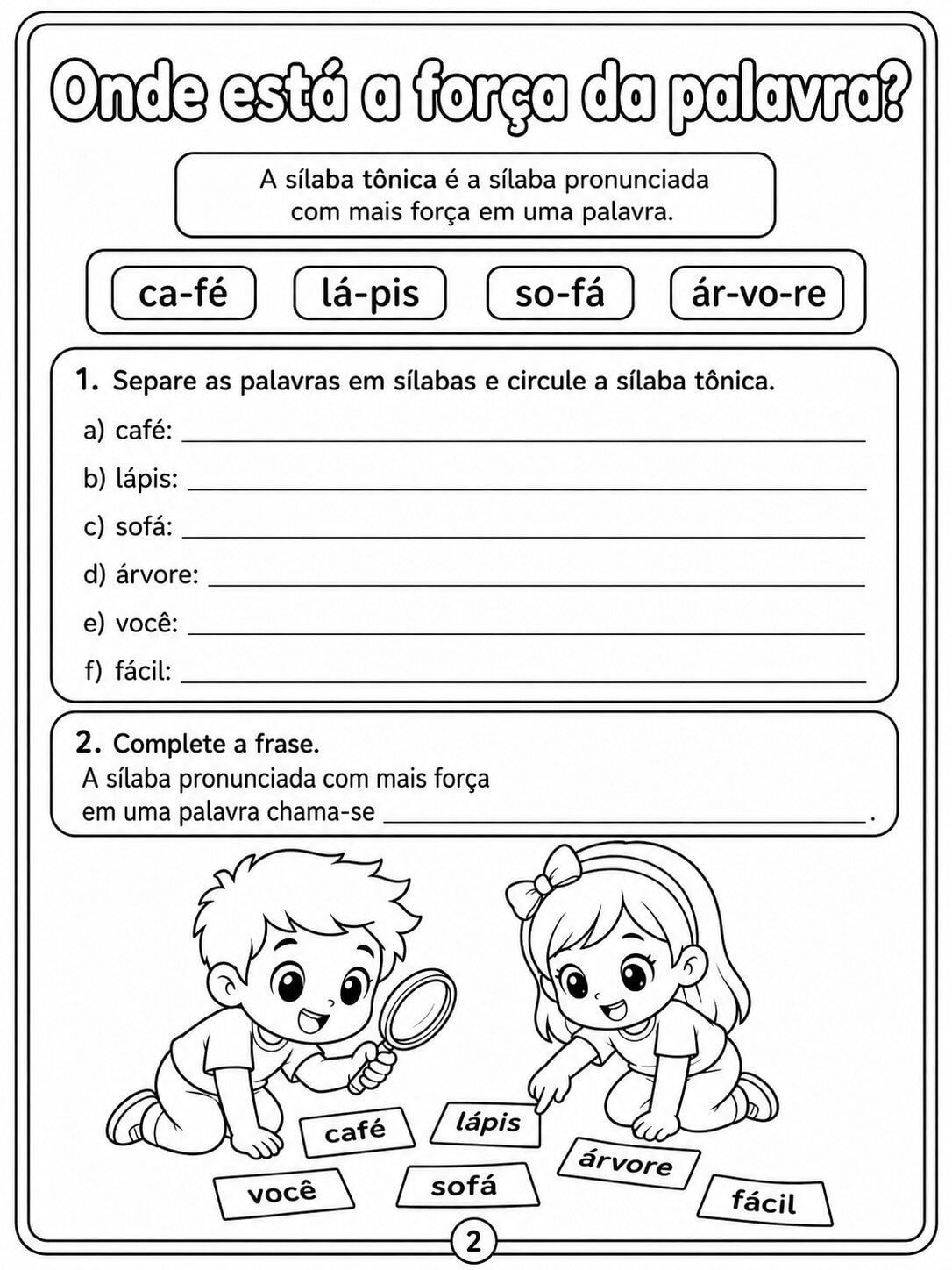 oxitonas e paroxitonas 2