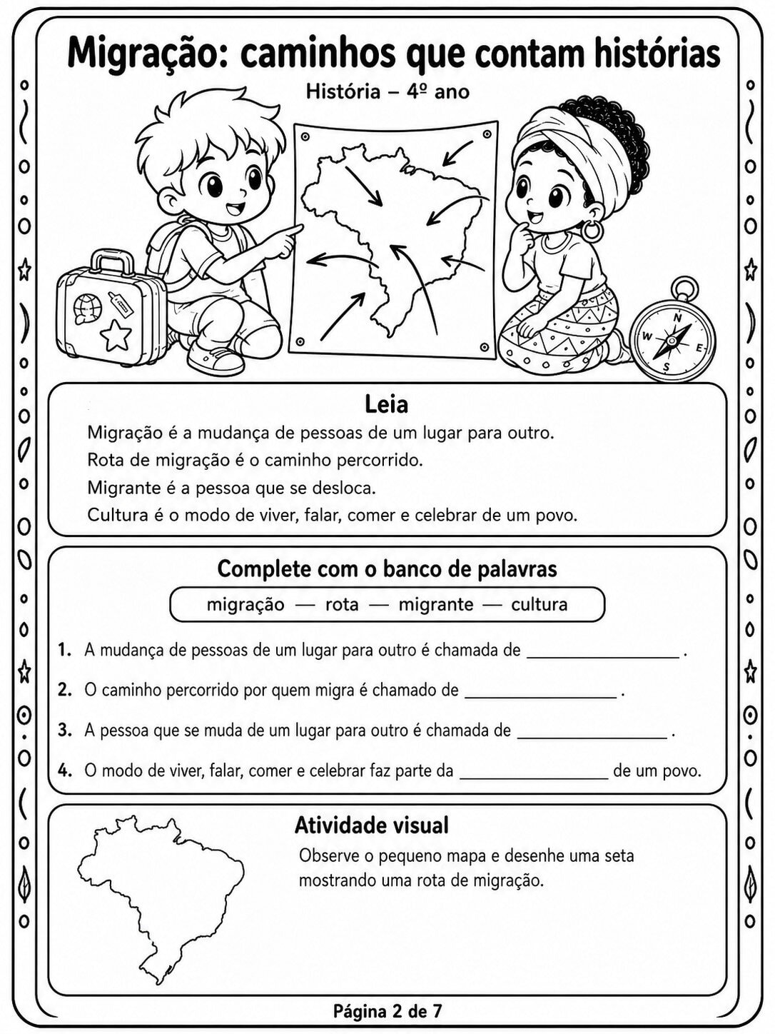 rotas de migracao 2