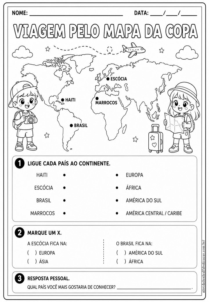 BRASIL EM CAMPO Paises bandeiras e localizacao 5
