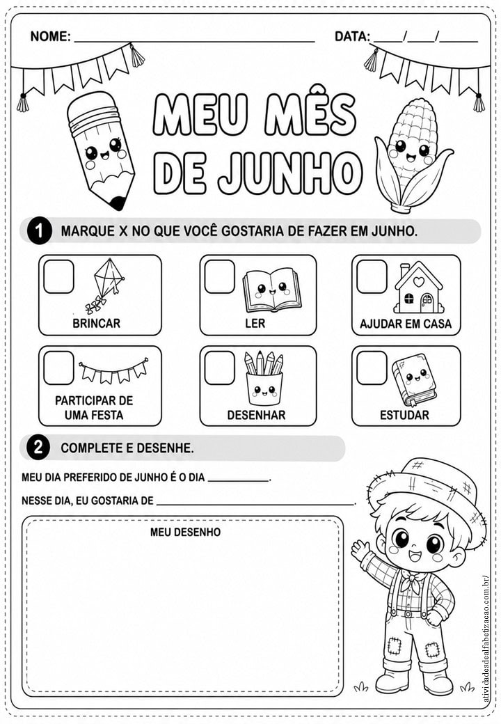 Calendario JUNHO.2026 6