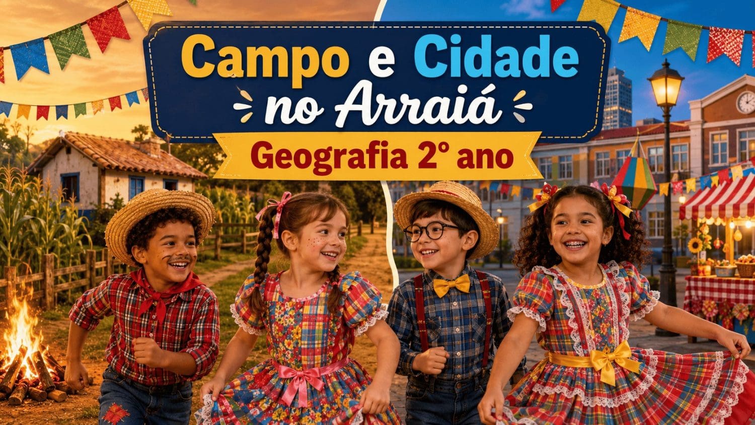 Geografia Campo e Cidade no Arraia capa