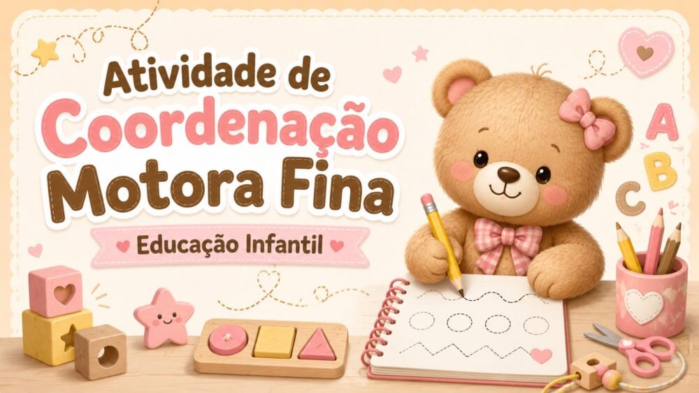 Atividade de Coordenacao Motora Fina
