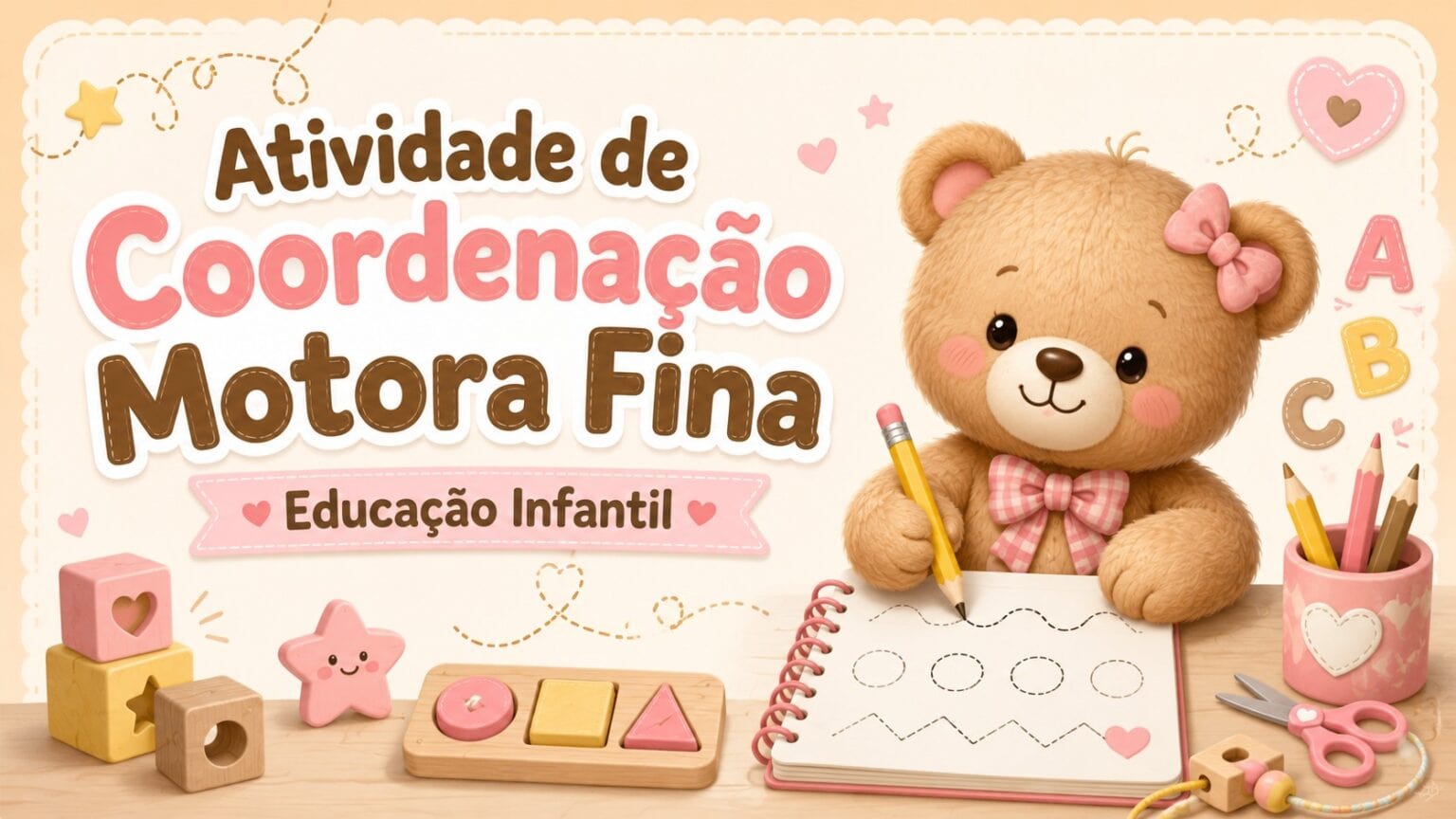Atividade de Coordenacao Motora Fina