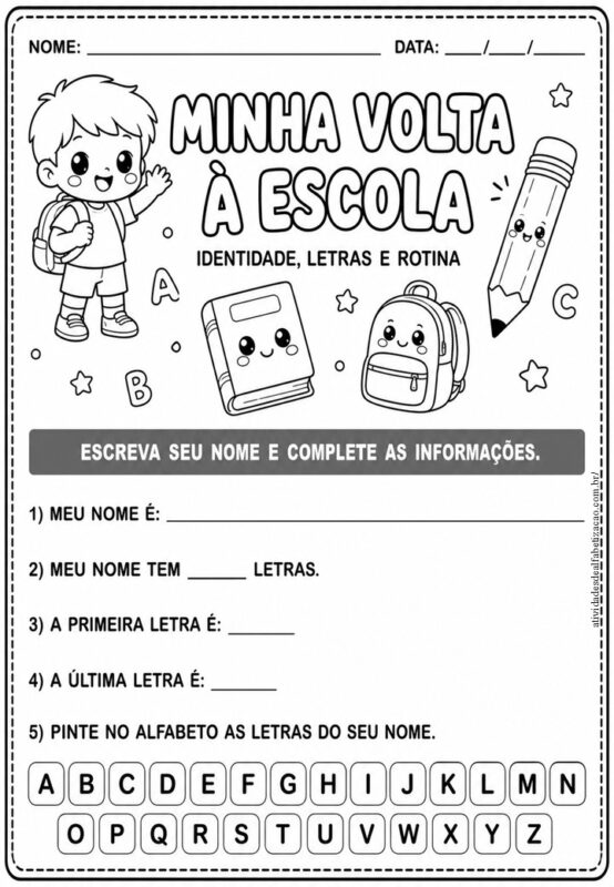 Volta as aulas 1° ano 1