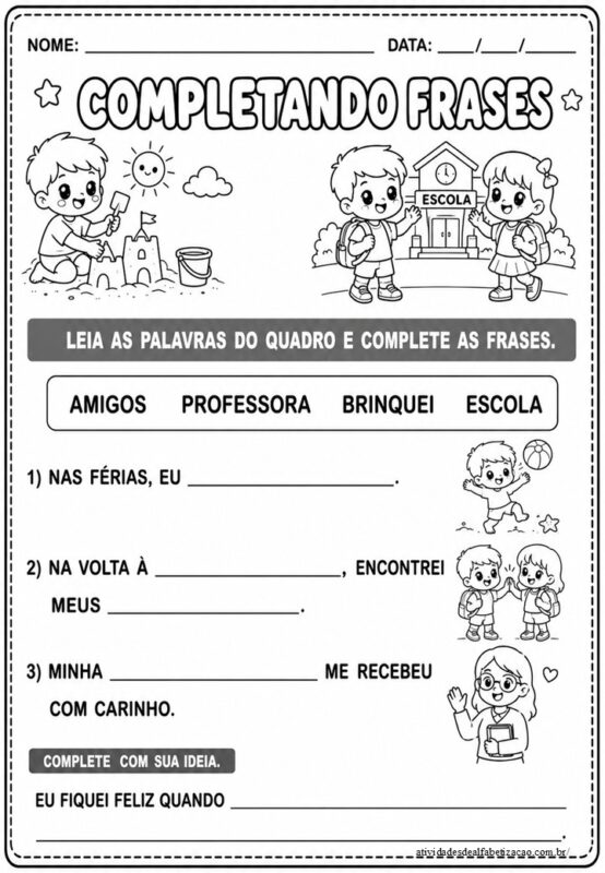 Volta as aulas 1° ano 3