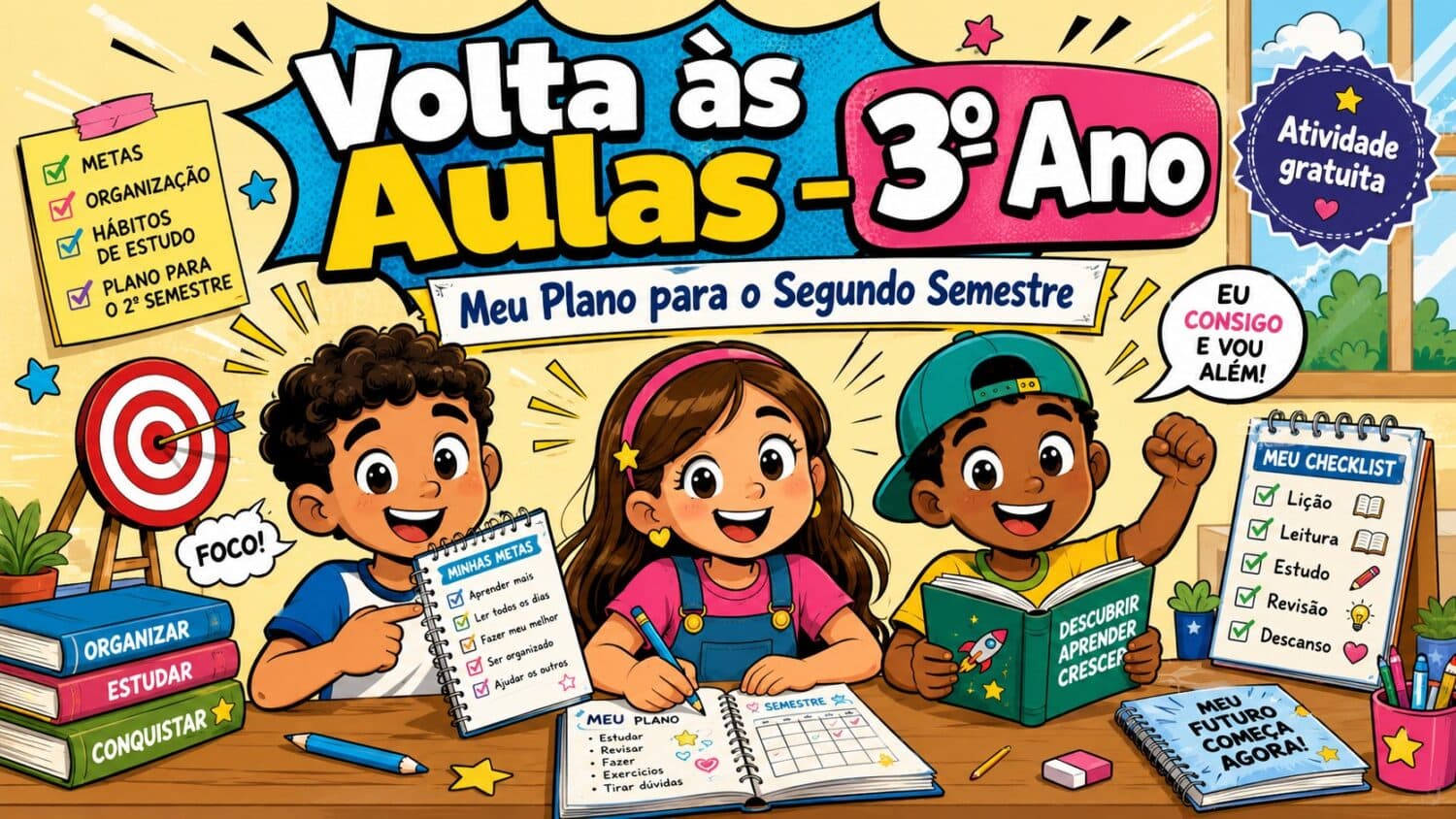 Volta as aulas 3° ano