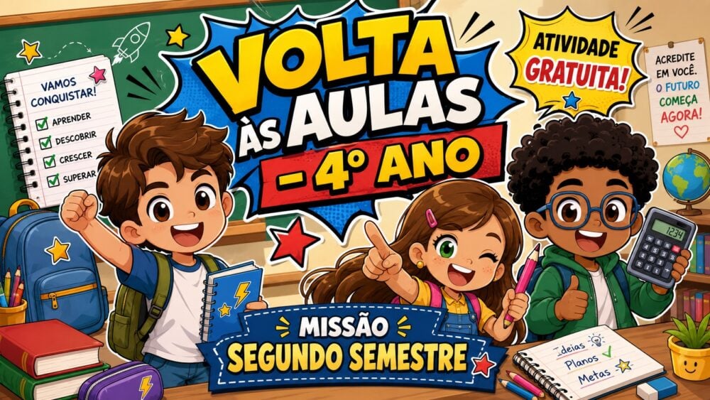 Volta as aulas 4° ano
