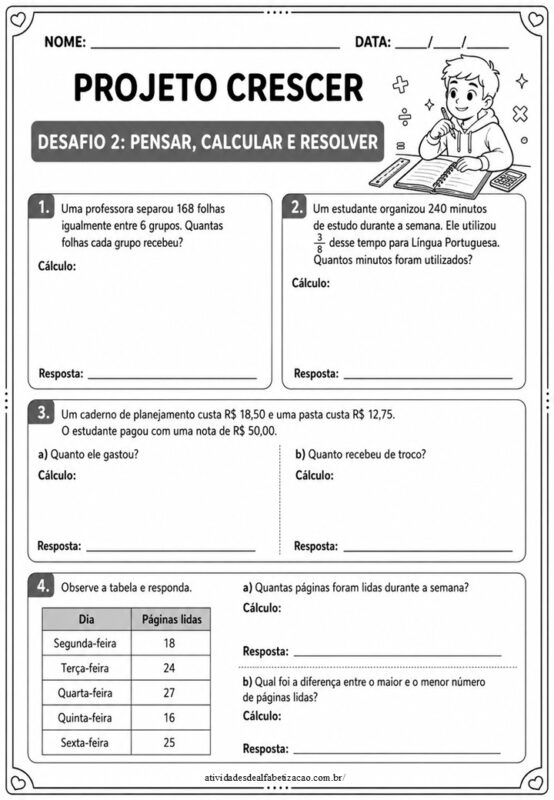 Volta as aulas 5° ano 3