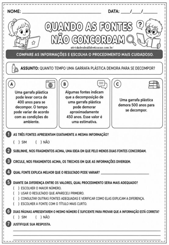 Atividade informacao Digital 4° ano tecnologia e inovacao 5