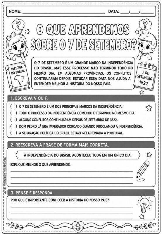 Atividade 7 de setembro 2° ano 6