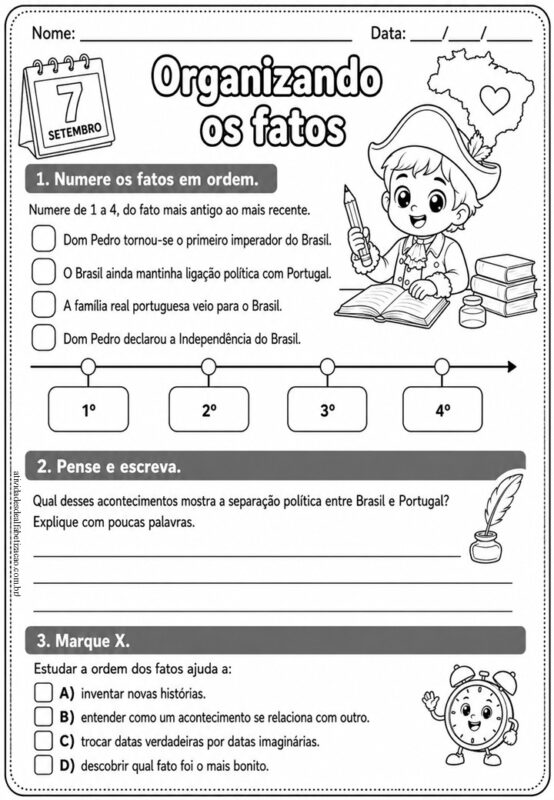 Atividade 7 de setembro 3° ano 3
