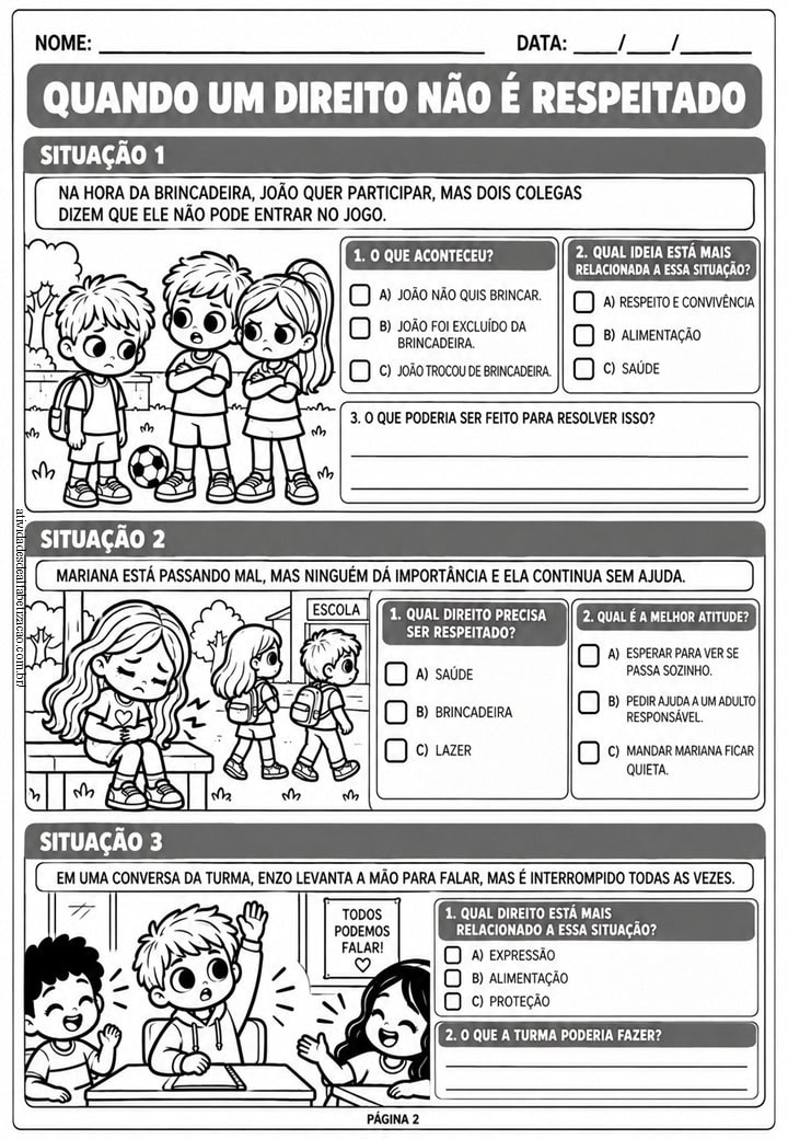 Direito Para todas as Criancas 2° Ano 2