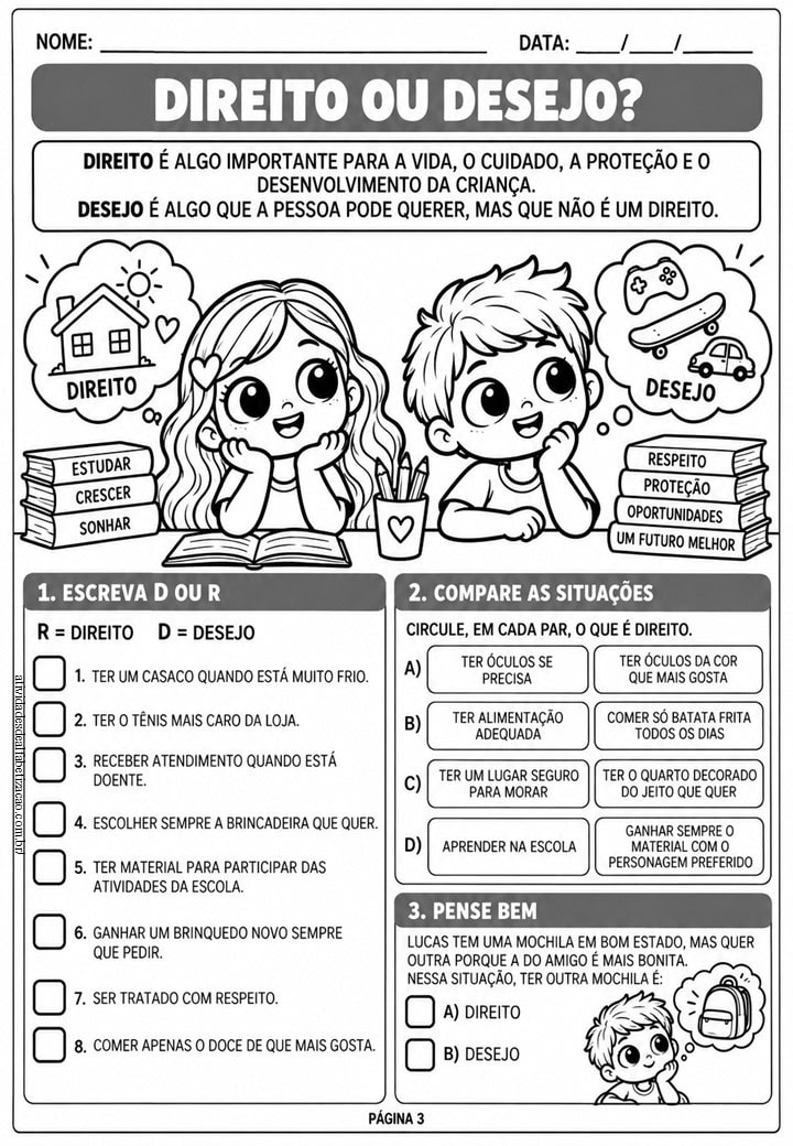 Direito Para todas as Criancas 2° Ano 3