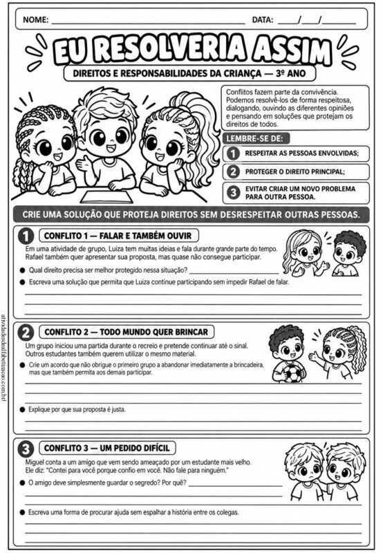 Direito Para todas as Criancas 3° Ano 6