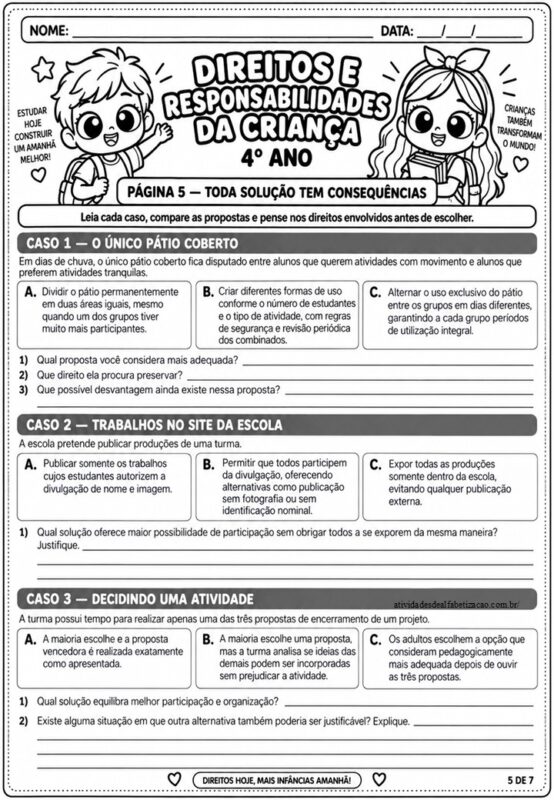Direito Para todas as Criancas 4° Ano 5