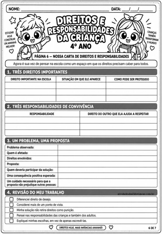 Direito Para todas as Criancas 4° Ano 6