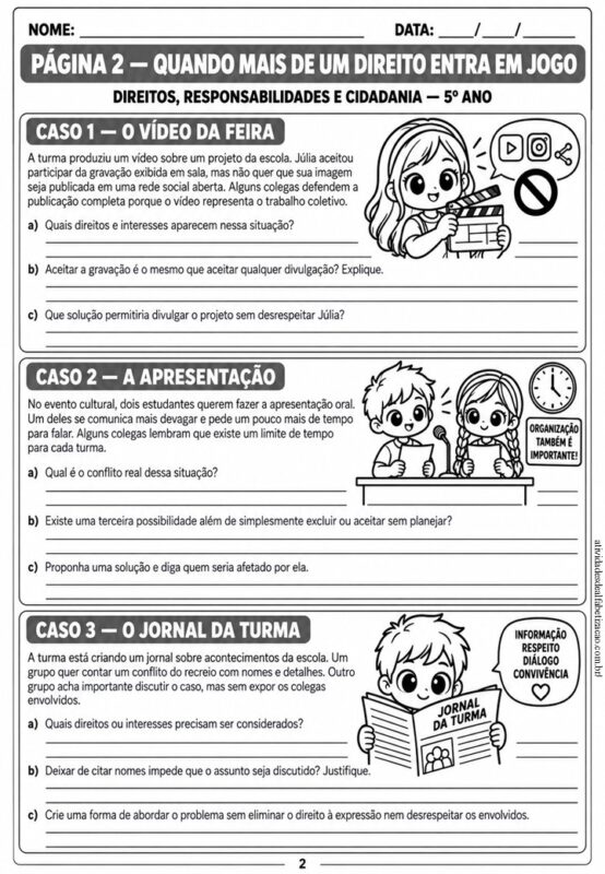 Direito Para todas as Criancas 5° Ano 2