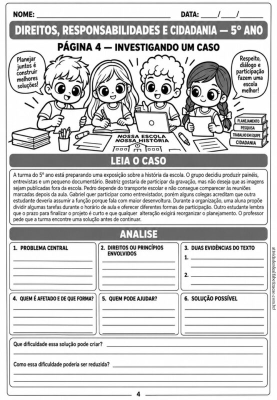 Direito Para todas as Criancas 5° Ano 4