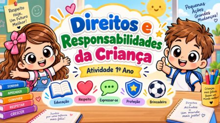 Atividade sobre Direitos e Responsabilidades da Criança – 1º Ano Direitos e Responsabilidades das criancas 1° Ano 1
