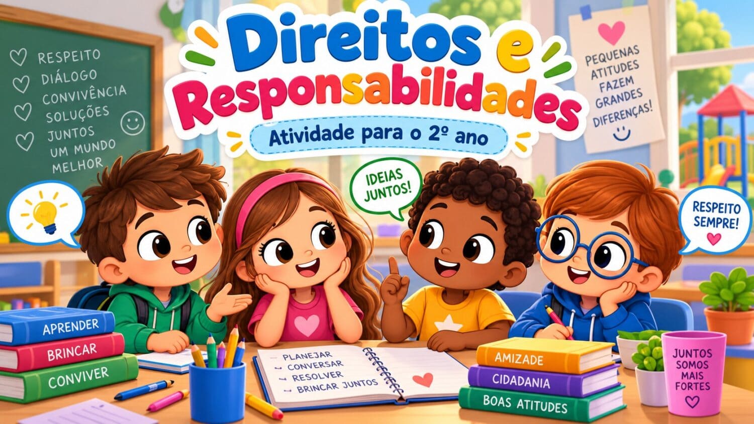 Direitos e Responsabilidades para o 2o Ano – Gratuita