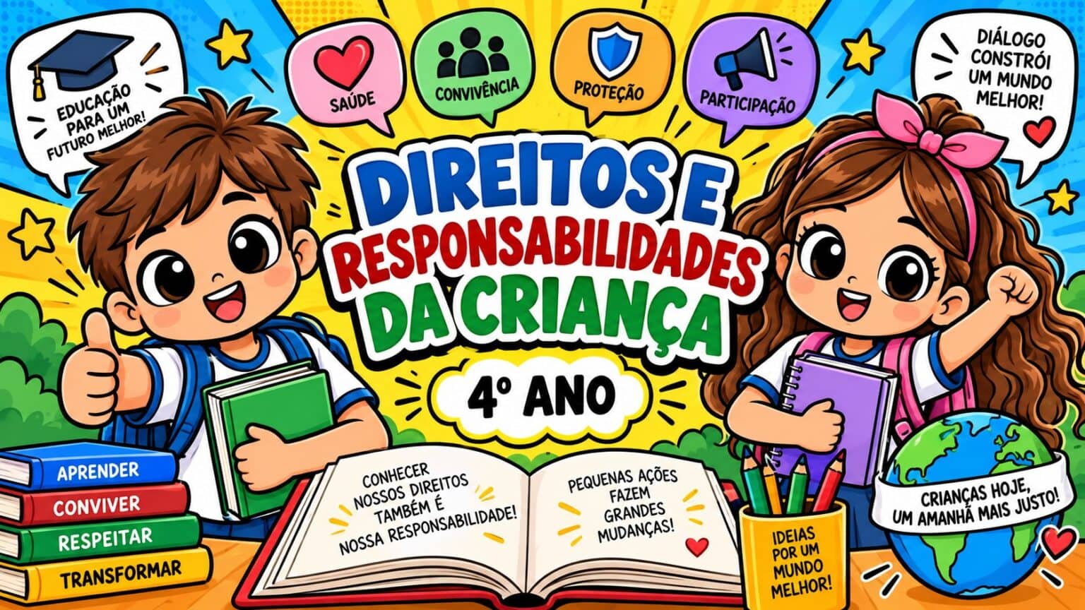 dIREITOS E RESPONSABILIDADES 4° ANO