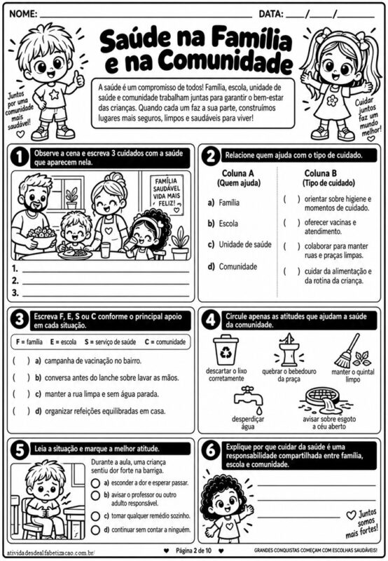 Atividades Novembrinho Azul 3° ano 2