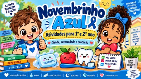 Atividades novembro Azul 1° e 2° Ano