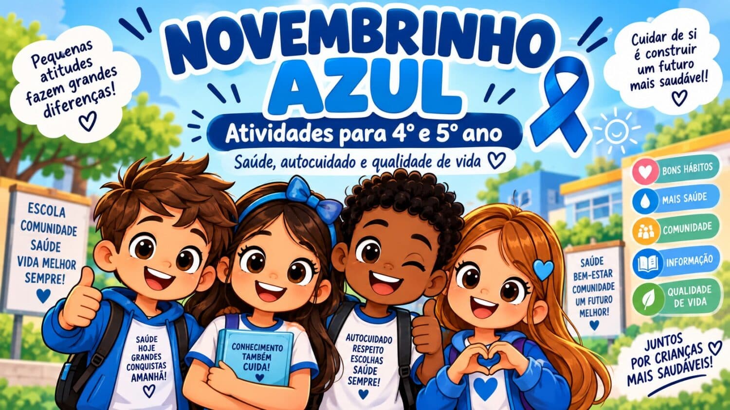 Atividades novembro Azul 5° ANO