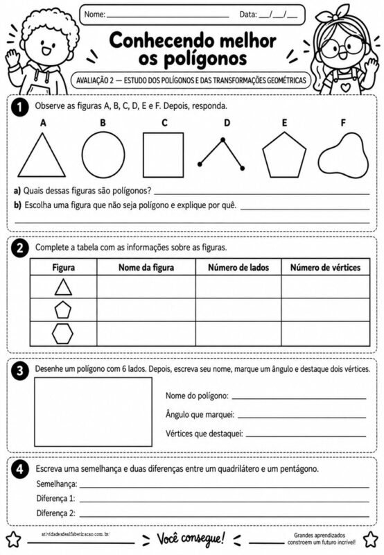 Avaliacao Matematica 4° Bimestre 5° Ano 4
