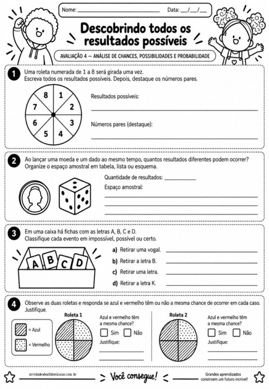 Avaliacao Matematica 4° Bimestre 5° Ano 8