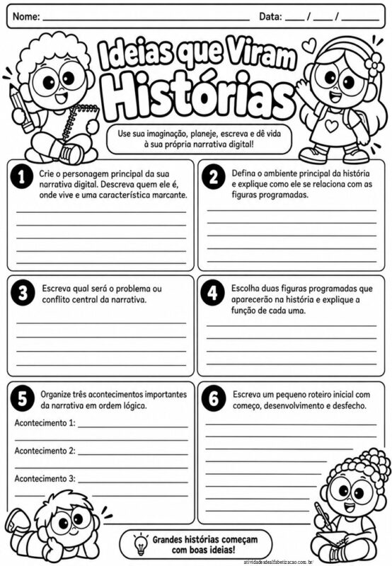 Codigo Arte e Narrativa Digital 5° Ano TCI 1