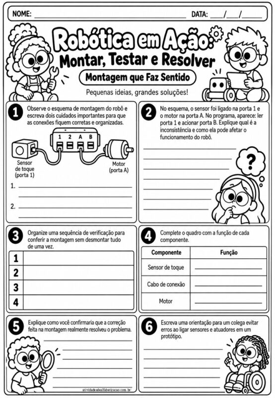 Montagem Testes e Solucao de Problemas 5° Ano TCI 2