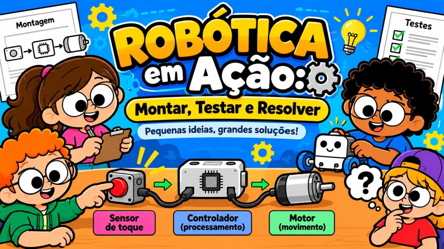 Robotica em Acao Grandes Solucoes